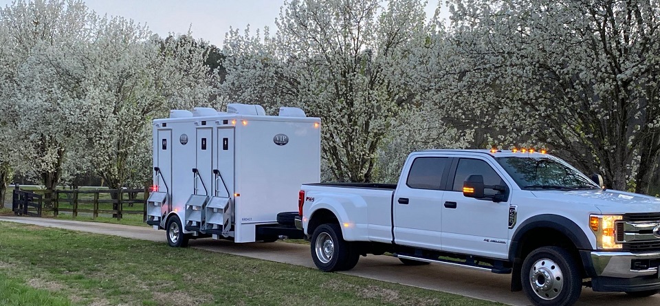 VIP Trailers 4 Station Restroom Trailer